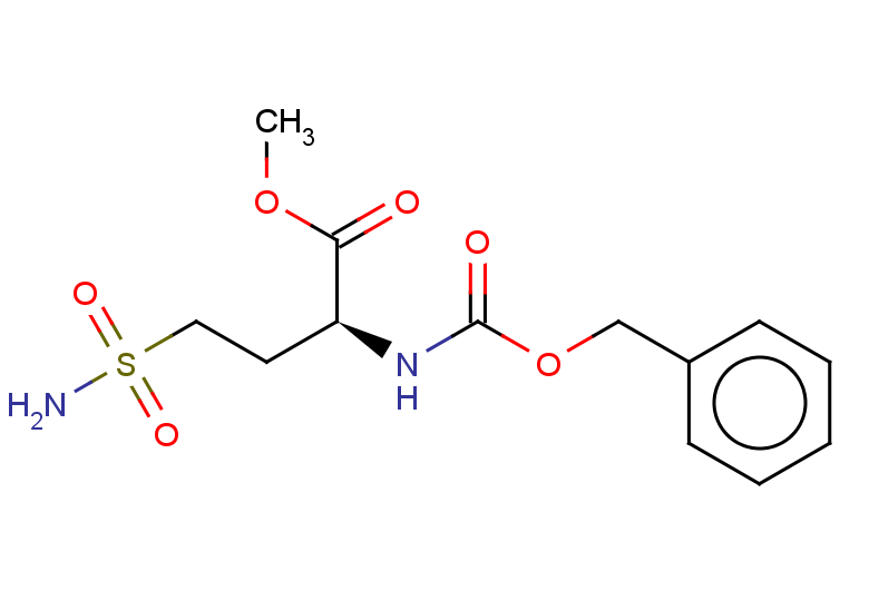 methyl (2S)-2-{[(benzyloxy)carbonyl]amino}-4-sulfamoylbutanoate