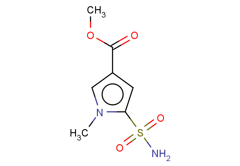 methyl 1-methyl-5-sulfamoyl-1H-pyrrole-3-carboxylate