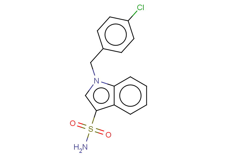 1-[(4-chlorophenyl)methyl]-1H-indole-3-sulfonamide