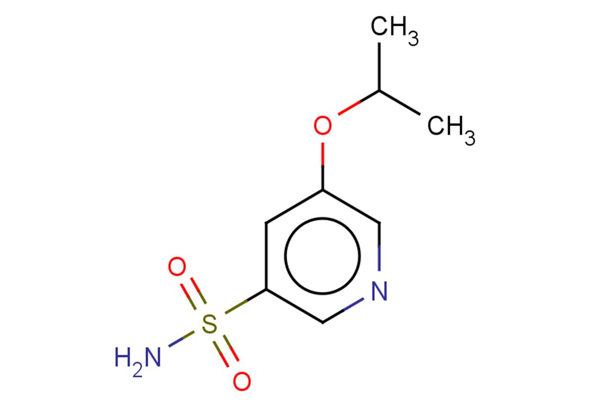 5-(propan-2-yloxy)pyridine-3-sulfonamide