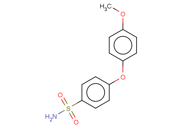 4-(4-methoxyphenoxy)benzene-1-sulfonamide