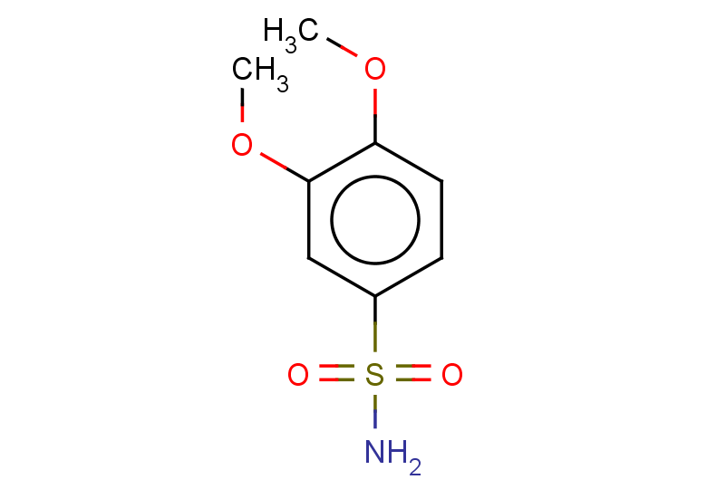 3,4-dimethoxybenzene-1-sulfonamide