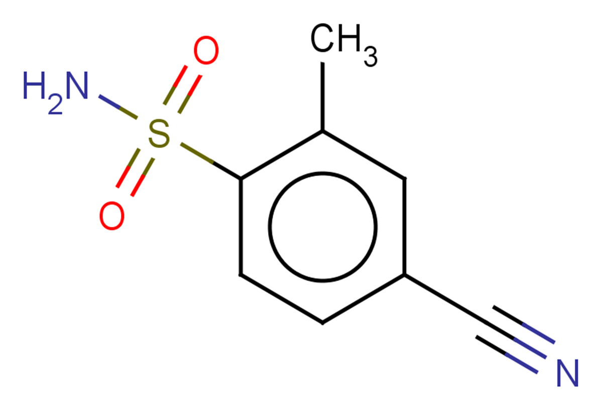 4-cyano-2-methylbenzene-1-sulfonamide
