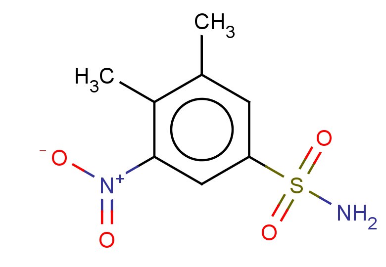 3,4-dimethyl-5-nitrobenzene-1-sulfonamide