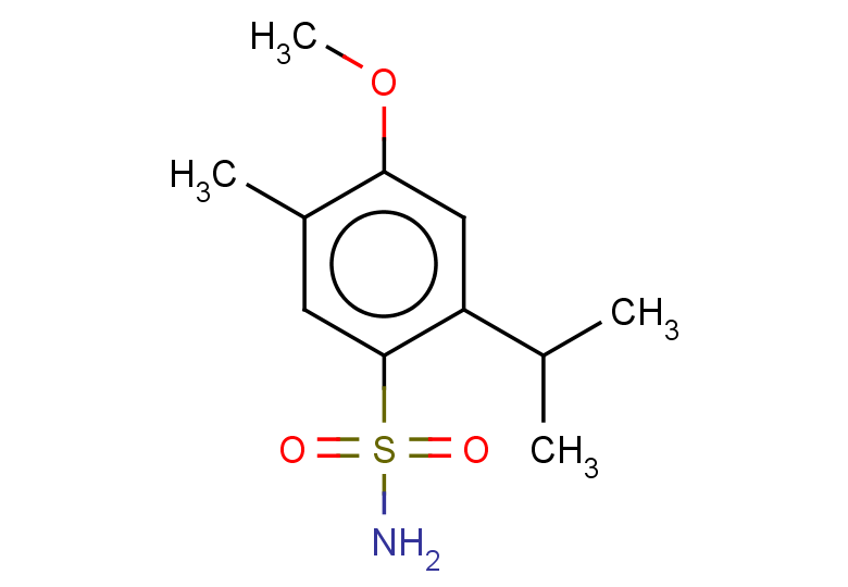 2-isopropyl-4-methoxy-5-methylbenzenesulfonamide