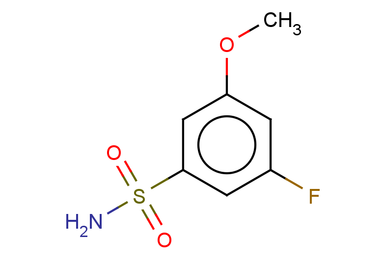 3-fluoro-5-methoxybenzene-1-sulfonamide