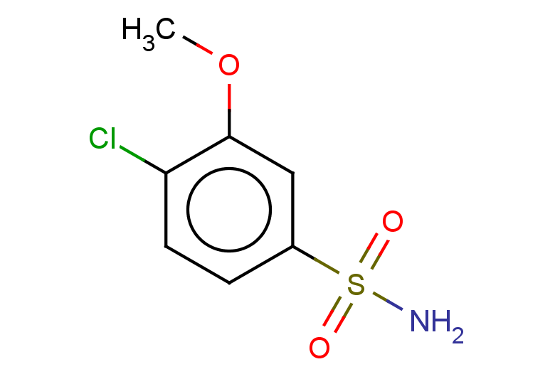 4-chloro-3-methoxybenzene-1-sulfonamide