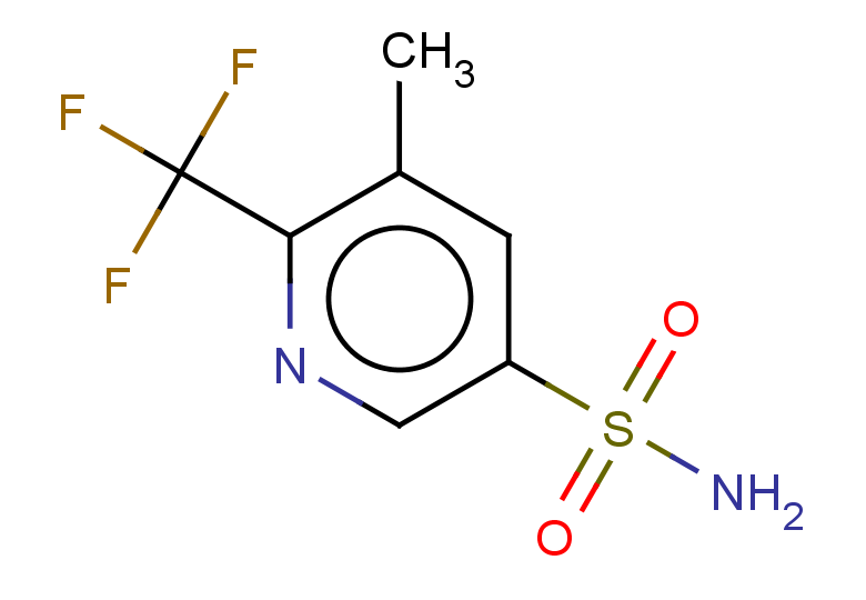 5-methyl-6-(trifluoromethyl)pyridine-3-sulfonamide