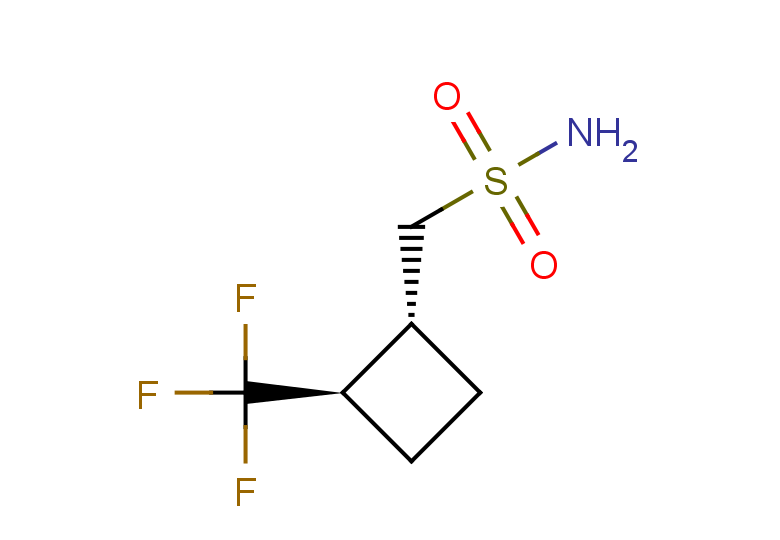 rac-[(1R,2R)-2-(trifluoromethyl)cyclobutyl]methanesulfonamide, trans