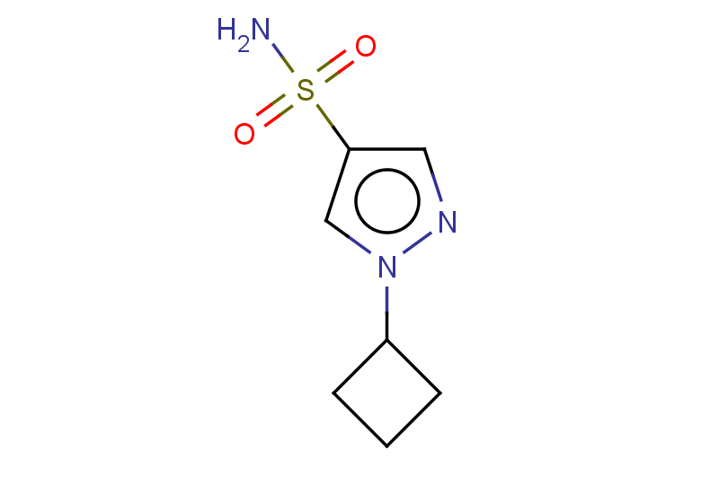 1-cyclobutyl-1H-pyrazole-4-sulfonamide