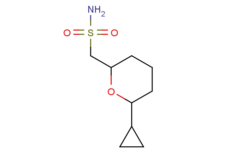 (6-cyclopropyloxan-2-yl)methanesulfonamide