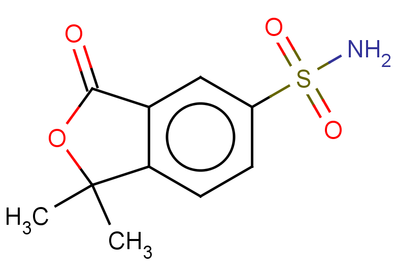 1,1-dimethyl-3-oxo-1,3-dihydro-2-benzofuran-5-sulfonamide