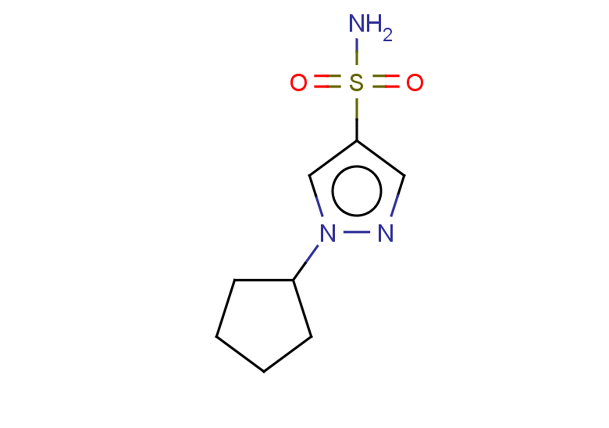 1-cyclopentyl-1H-pyrazole-4-sulfonamide