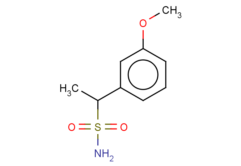 1-(3-methoxyphenyl)ethane-1-sulfonamide