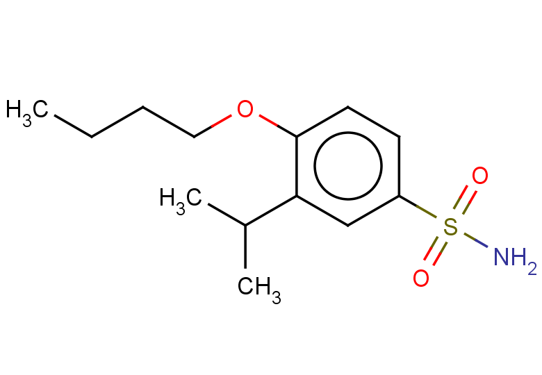 4-butoxy-3-(propan-2-yl)benzene-1-sulfonamide