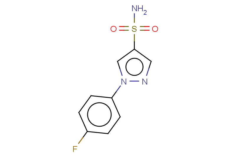 1-(4-fluorophenyl)-1H-pyrazole-4-sulfonamide