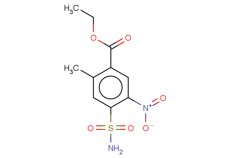 ethyl 2-methyl-5-nitro-4-sulfamoylbenzoate