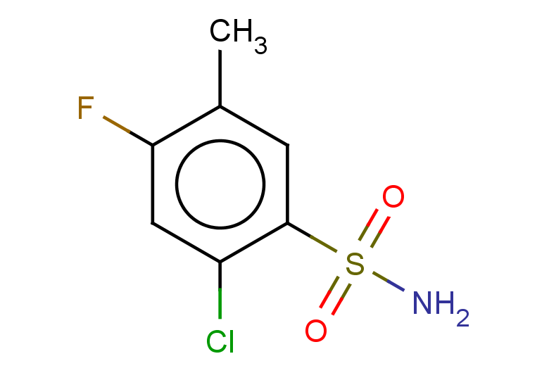 2-chloro-4-fluoro-5-methylbenzene-1-sulfonamide