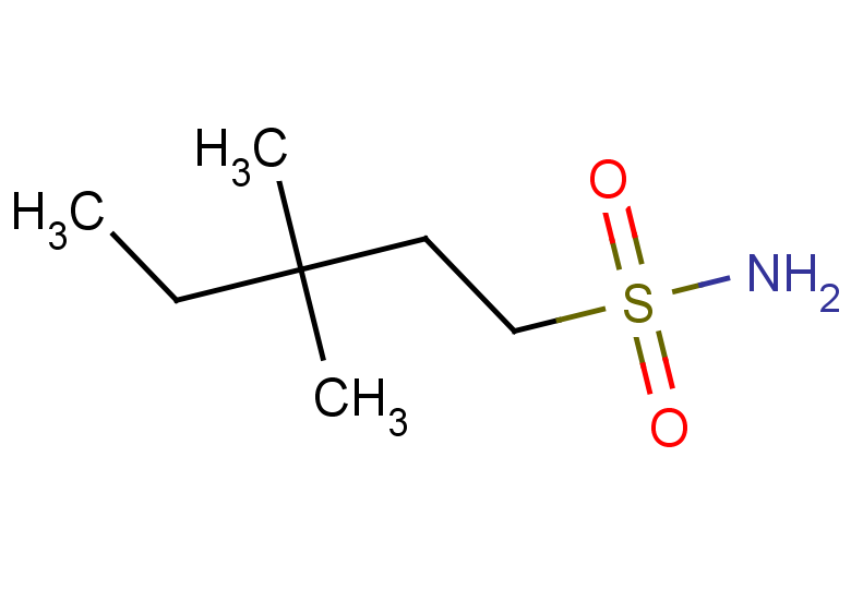 3,3-dimethylpentane-1-sulfonamide