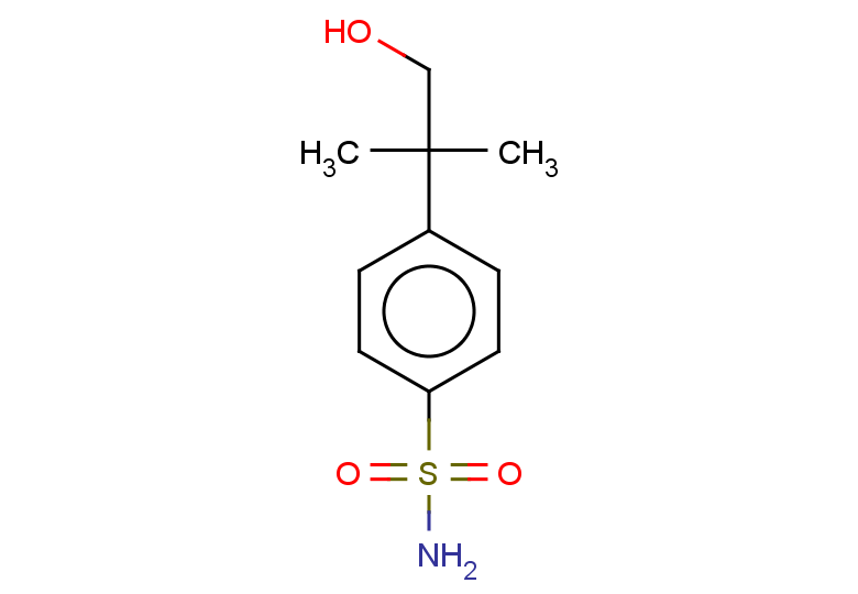 4-(1-hydroxy-2-methylpropan-2-yl)benzene-1-sulfonamide