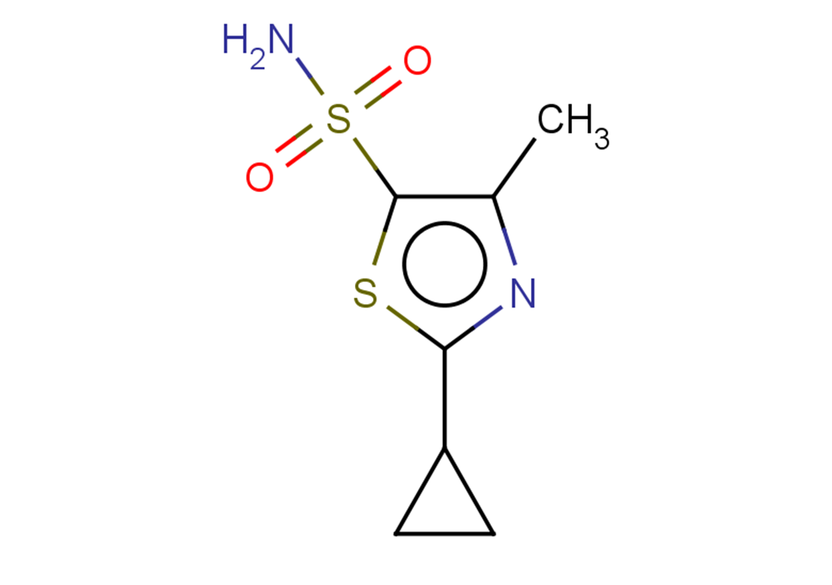 2-cyclopropyl-4-methyl-1,3-thiazole-5-sulfonamide