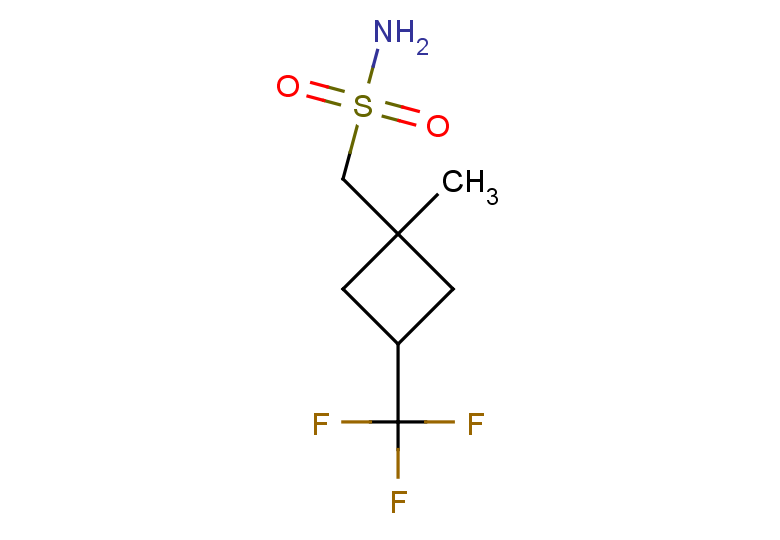 [1-methyl-3-(trifluoromethyl)cyclobutyl]methanesulfonamide, Mixture of diastereomers