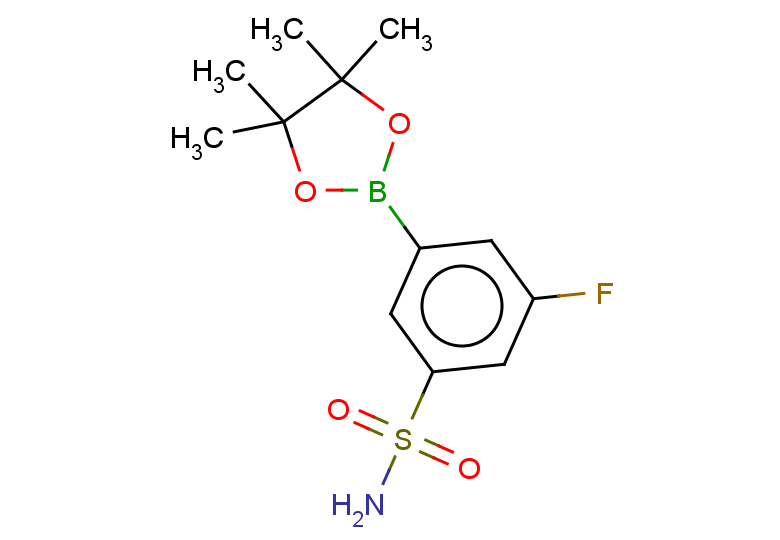 3-fluoro-5-(4,4,5,5-tetramethyl-1,3,2-dioxaborolan-2-yl)benzene-1-sulfonamide