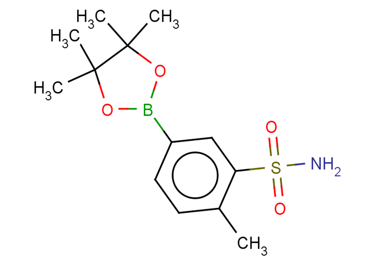 2-methyl-5-(4,4,5,5-tetramethyl-1,3,2-dioxaborolan-2-yl)benzene-1-sulfonamide
