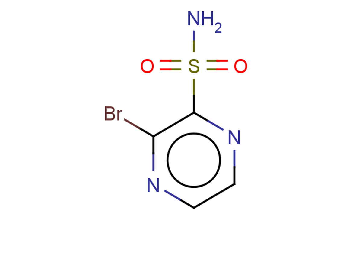 3-bromopyrazine-2-sulfonamide