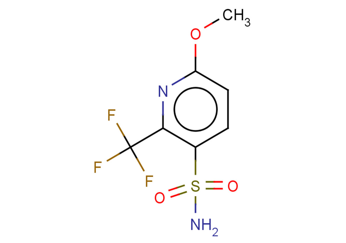 6-methoxy-2-(trifluoromethyl)pyridine-3-sulfonamide