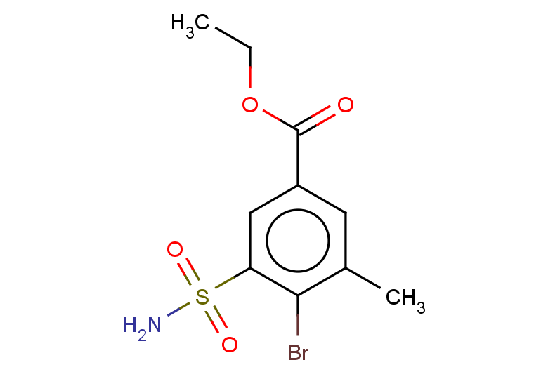 ethyl 4-bromo-3-methyl-5-sulfamoylbenzoate