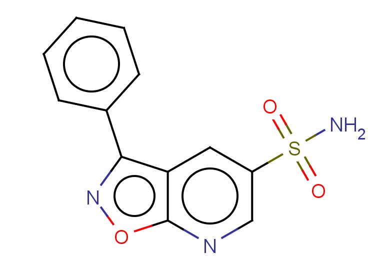 3-phenyl-[1,2]oxazolo[5,4-b]pyridine-5-sulfonamide