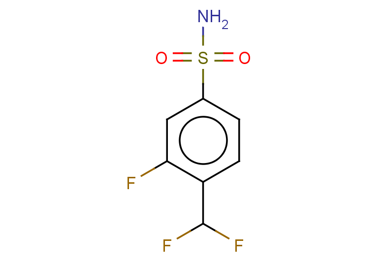 4-(difluoromethyl)-3-fluorobenzene-1-sulfonamide