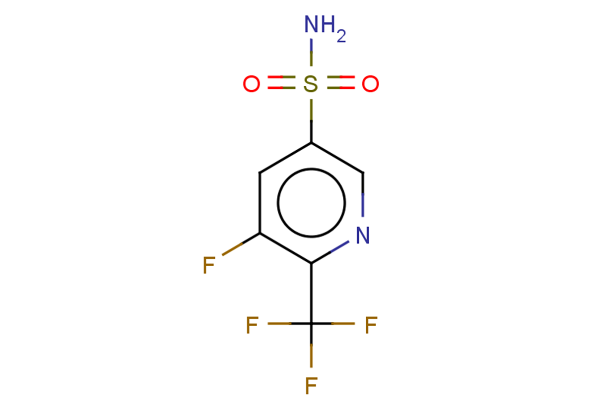 5-fluoro-6-(trifluoromethyl)pyridine-3-sulfonamide