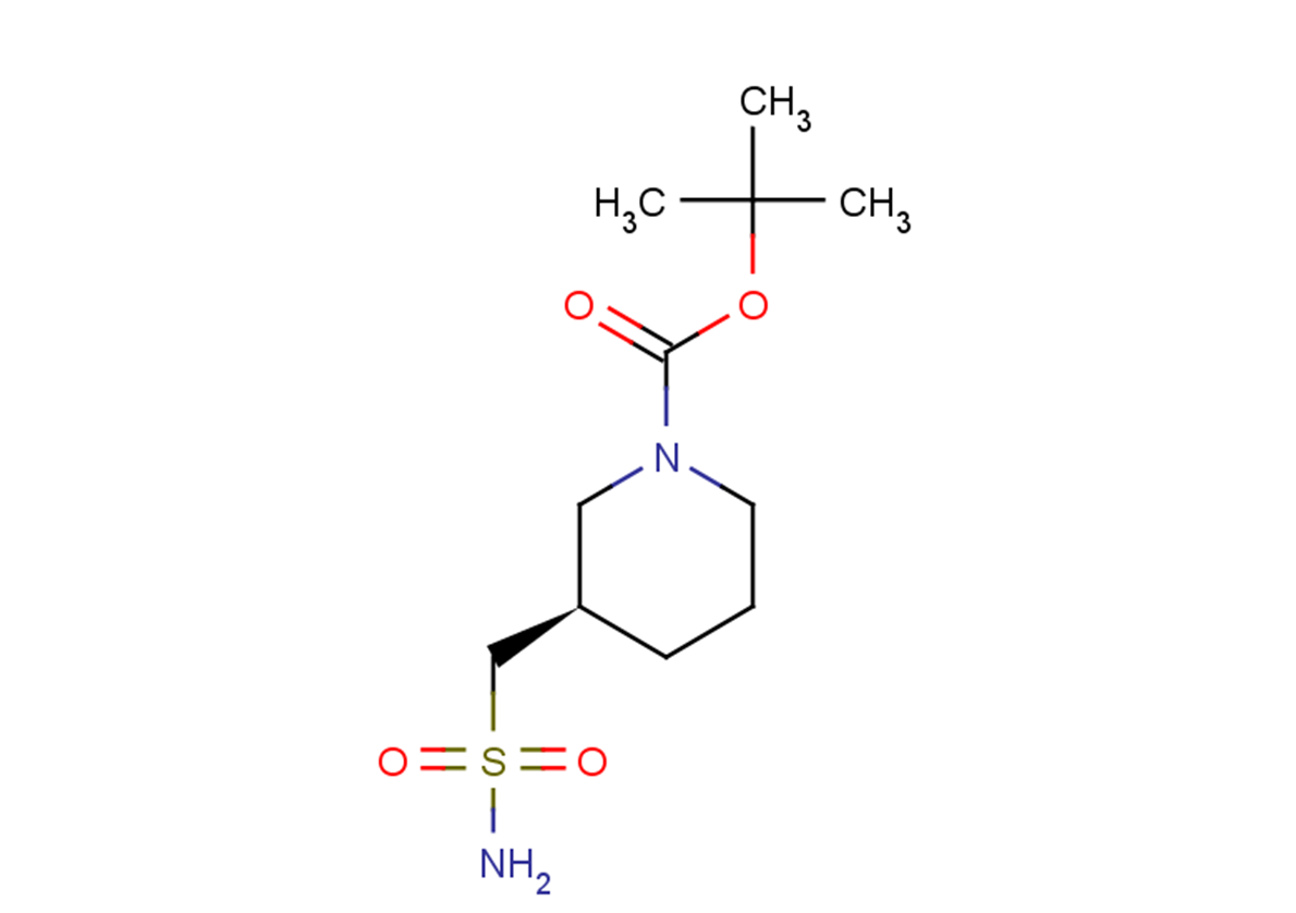 tert-butyl (3R)-3-(sulfamoylmethyl)piperidine-1-carboxylate