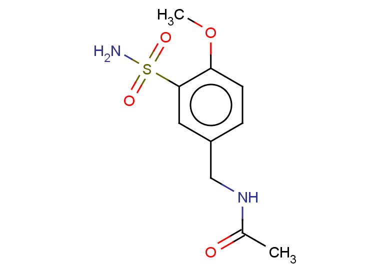 N-[(4-methoxy-3-sulfamoylphenyl)methyl]acetamide