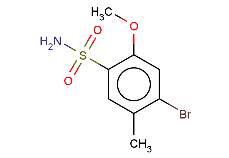 4-bromo-2-methoxy-5-methylbenzene-1-sulfonamide