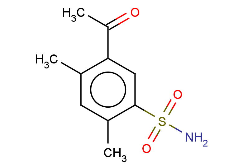 5-acetyl-2,4-dimethylbenzene-1-sulfonamide