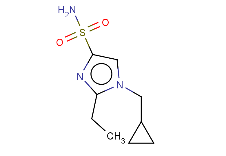 1-(cyclopropylmethyl)-2-ethyl-1H-imidazole-4-sulfonamide