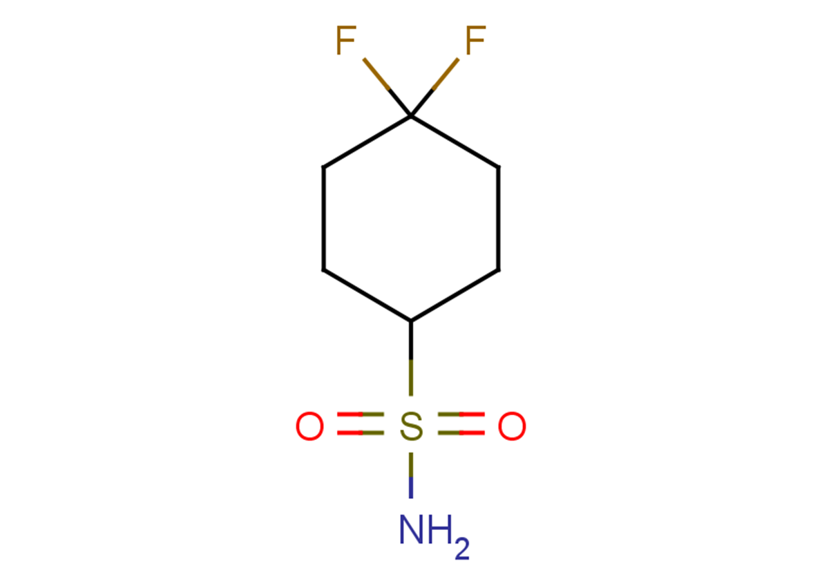 4,4-difluorocyclohexane-1-sulfonamide