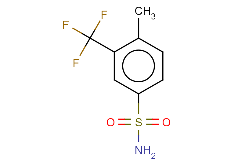 4-methyl-3-(trifluoromethyl)benzene-1-sulfonamide