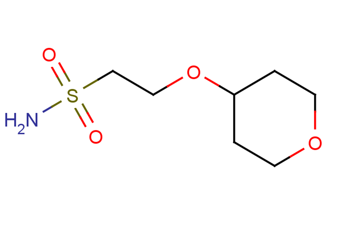 2-(oxan-4-yloxy)ethane-1-sulfonamide