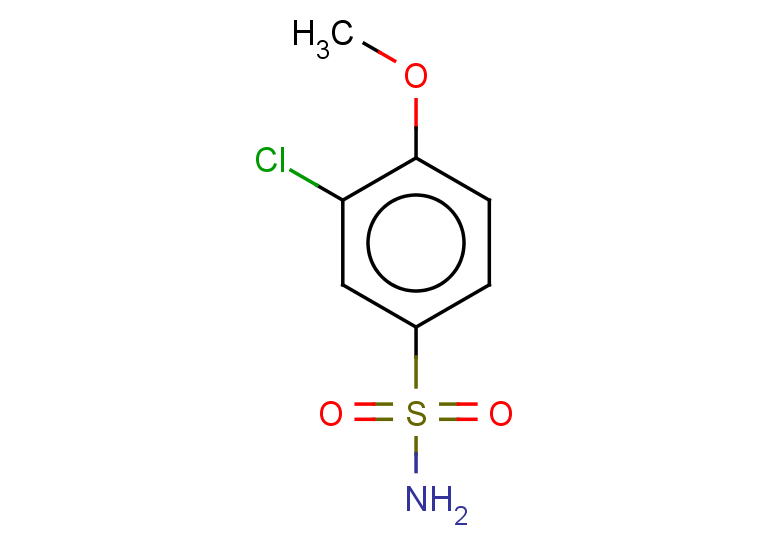 3-chloro-4-methoxybenzene-1-sulfonamide