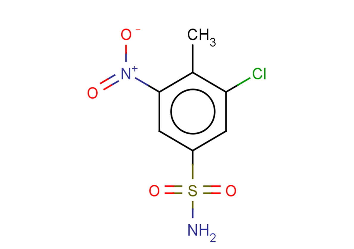 3-chloro-4-methyl-5-nitrobenzene-1-sulfonamide