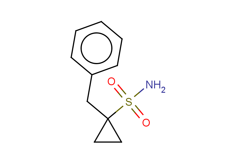 1-benzylcyclopropane-1-sulfonamide