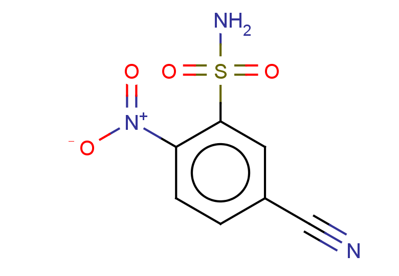 5-cyano-2-nitrobenzene-1-sulfonamide