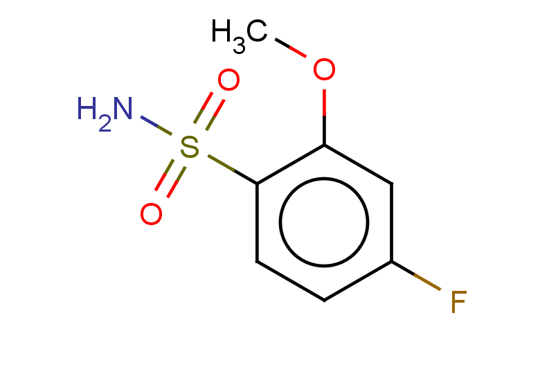 4-fluoro-2-methoxybenzene-1-sulfonamide