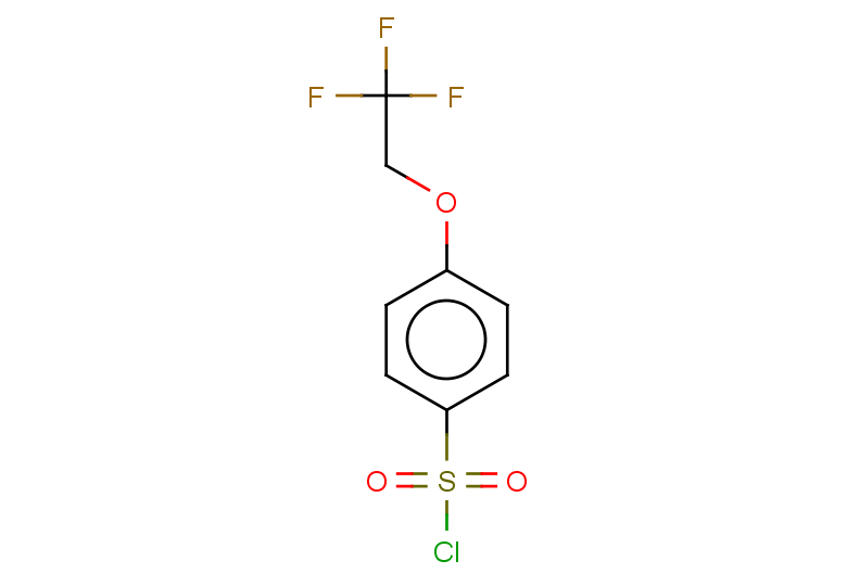 4-(2,2,2-trifluoroethoxy)benzene-1-sulfonyl chloride