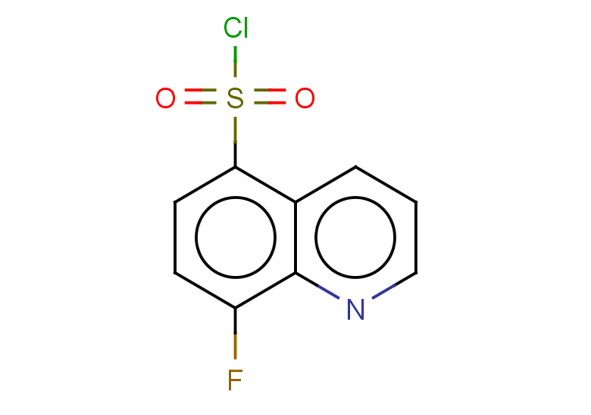 8-fluoroquinoline-5-sulfonyl chloride