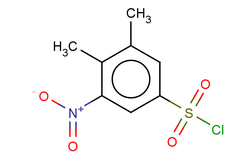 3,4-dimethyl-5-nitrobenzene-1-sulfonyl chloride